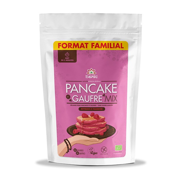 PANCAKE BETTERAVE FRAMBOISE 400g PANCAKE BETTERAVE FRAMBOISE 400g