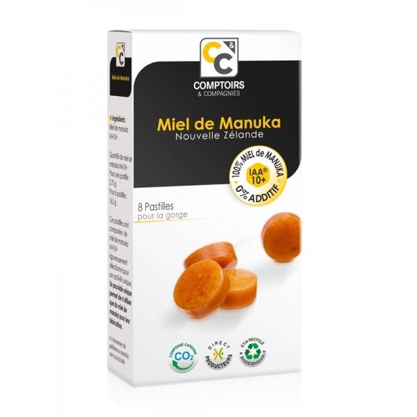 PASTILLE 92% MANUKA IAA10+/CITRON 22g PASTILLE 92% MANUKA IAA10+/CITRON 22g
