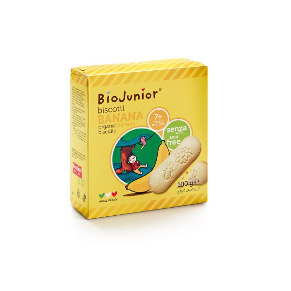 BISCUIT BEBE BANANE 7 mois+ 100g BISCUIT BEBE BANANE 7 mois+ 100g