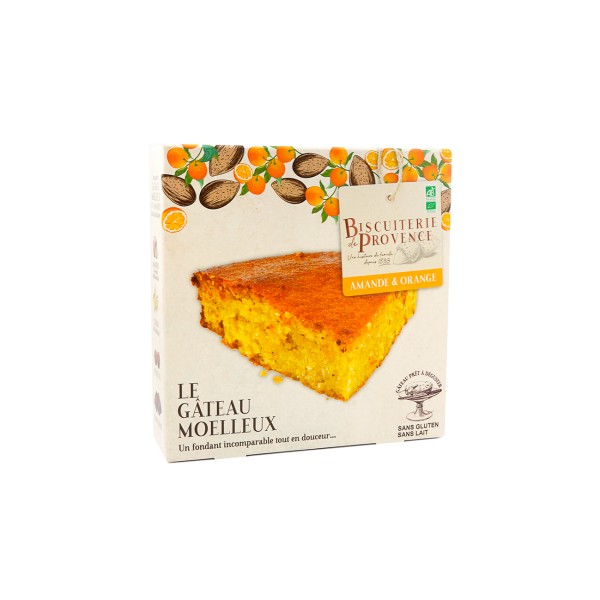 GATEAU AMANDE/ORANGE SS GLUTEN/LAIT 225g GATEAU AMANDE/ORANGE SS GLUTEN/LAIT 225g