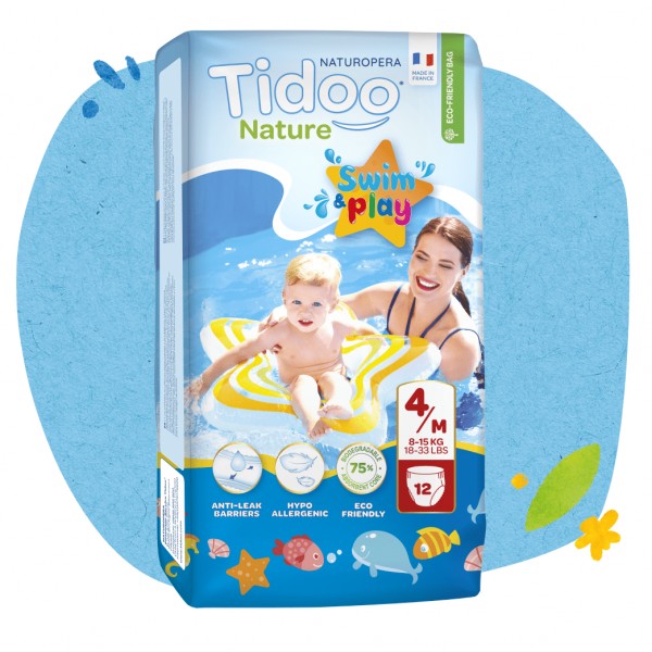 COUCHES BAIN T4/M (8/15kgSINGLE PACK x12 COUCHES BAIN T4/M (8/15kgSINGLE PACK x12