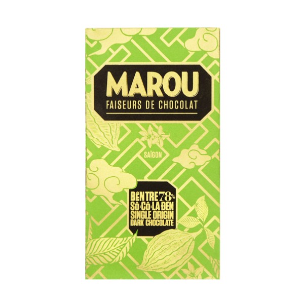 CHOCOLAT NOIR BEN TRE 78% VIETNAM 80g CHOCOLAT NOIR BEN TRE 78% VIETNAM 80g