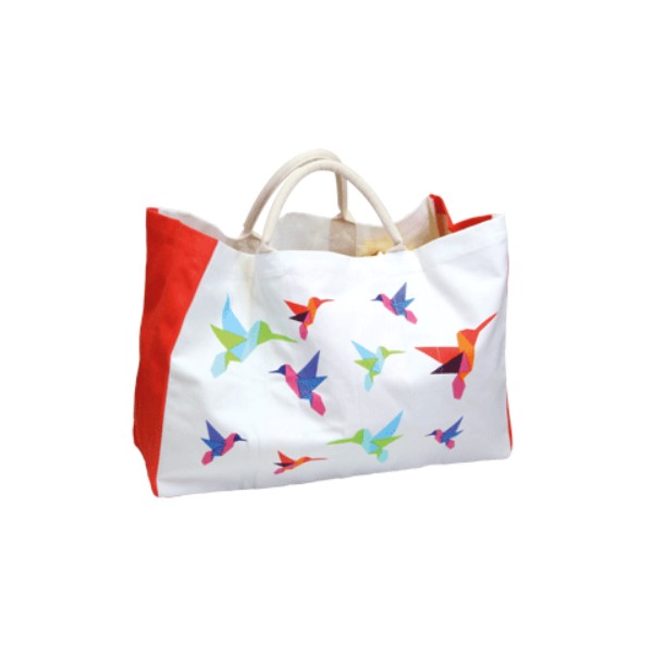 SAC CABAS ORIGAMI   50x20x35cm
