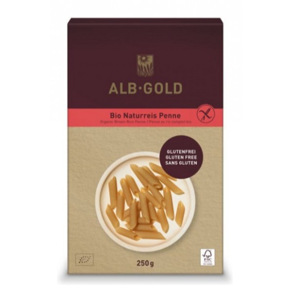 PENNE RIZ BRUN 250 gr PENNE RIZ BRUN 250 gr
