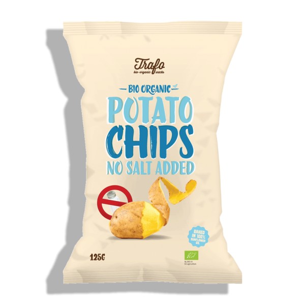 POTATO CHIPS NO SALT sans sel 125g POTATO CHIPS NO SALT sans sel 125g