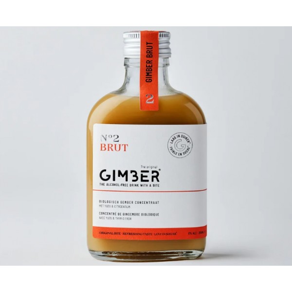 GIMBER N°2 BRUT GINGER/THYM/LEMON 200ml GIMBER N°2 BRUT GINGER/THYM/LEMON 200ml