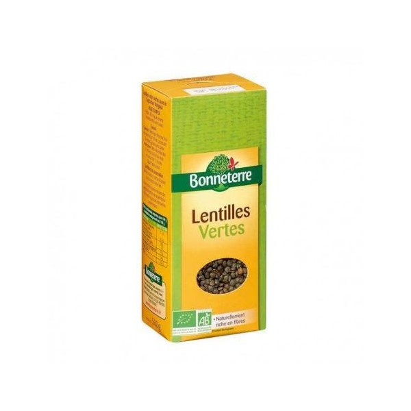 LENTILLES VERTES de PAYS 500g LENTILLES VERTES de PAYS 500g