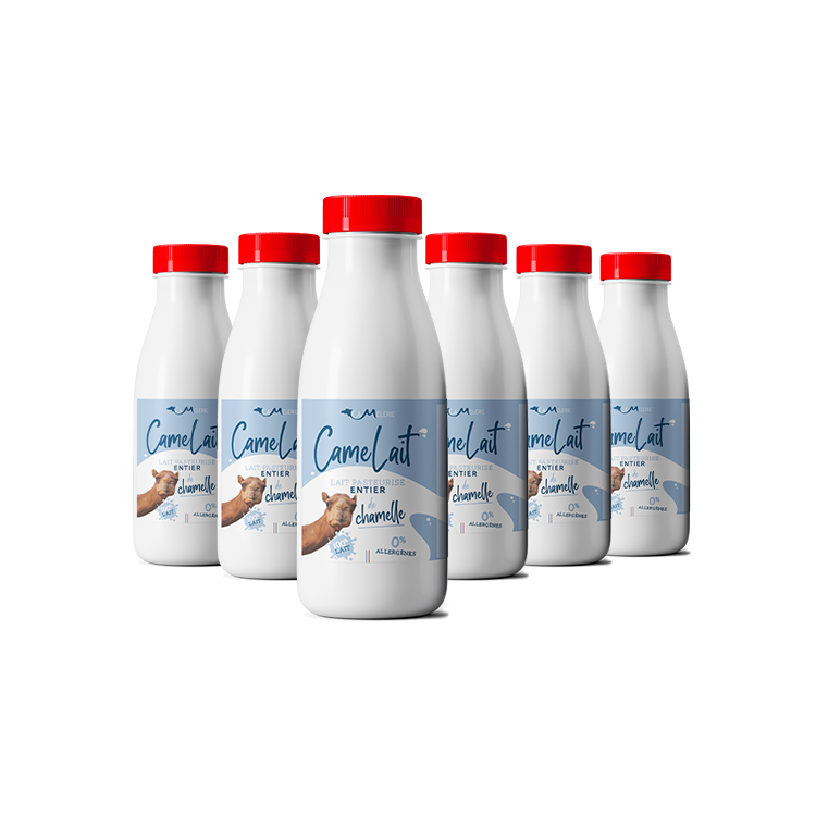 LAIT CHAMELLE ENTIER pasteurisé 500ml LAIT CHAMELLE ENTIER pasteurisé 500ml