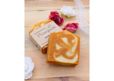 SAVON AGRUMES/ORGANZA hand made 100g