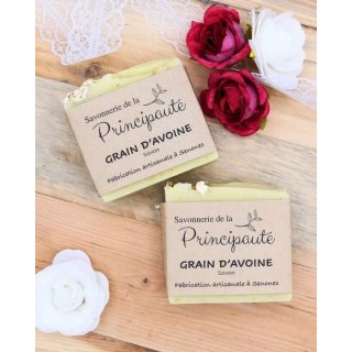 SAVON GRAIN AVOINE/ORGANZA hand made100g