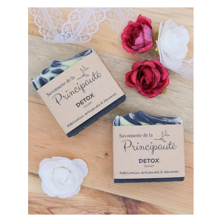 SAVON DETOX/ORGANZA   hand made 100g