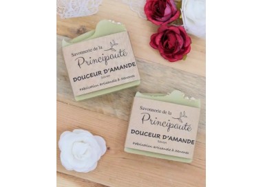 SAVON DOUCEUR AMANDE/ORGANZhand made100g