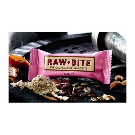 Raw Bite boite (12) RV protein 50 gr Raw Bite boite (12) RV protein 50 gr