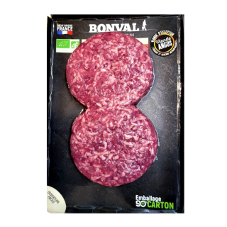 STEAK HACHE ANGUS BOEUF   15%MG  x2