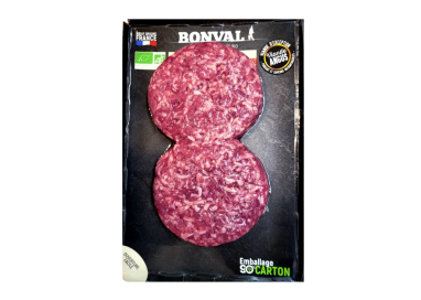 STEAK HACHE ANGUS BOEUF   15%MG  x2