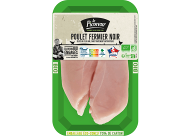 POULET NOIR   x2 FILETS  +/- 340g