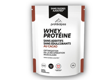 WHEY PROTEINE 21.7g CACAO  s/sucre 750g