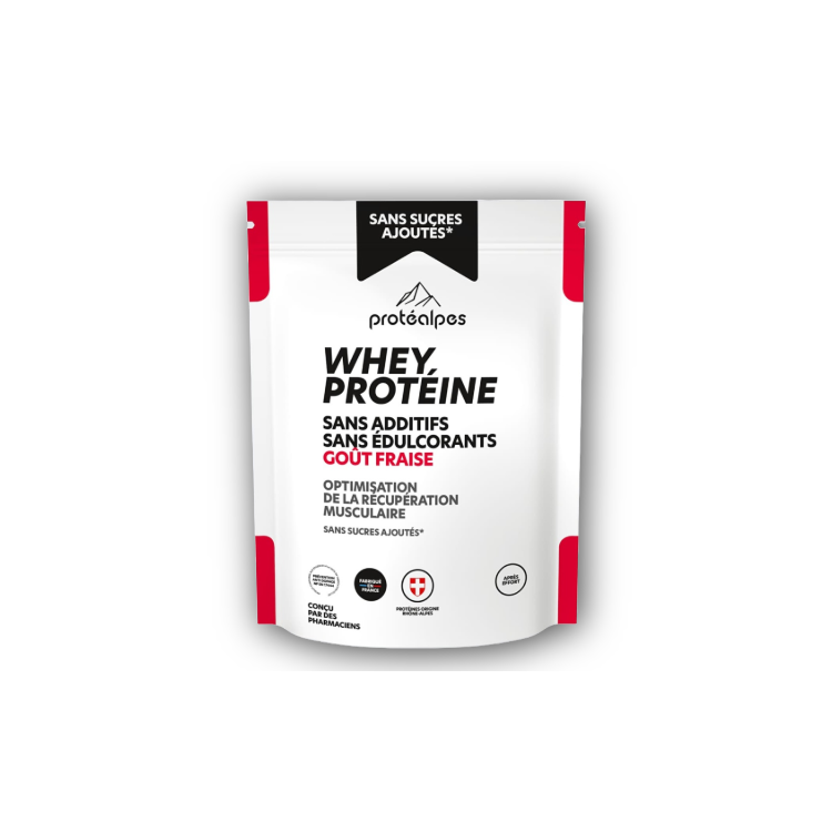 WHEY PROTEINE FRAISE s/sucre UNIDOSE 40g WHEY PROTEINE FRAISE s/sucre UNIDOSE 40g