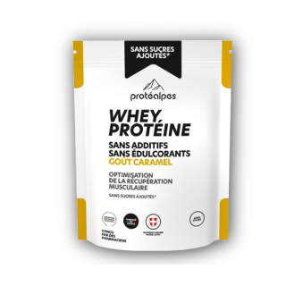 WHEY PROTEINE CARAMELs/sucre UNIDOSE 40g
