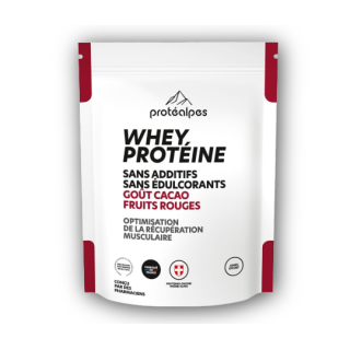 WHEY PROTEINE CACAO/F.ROUGES UNIDOSE 40g