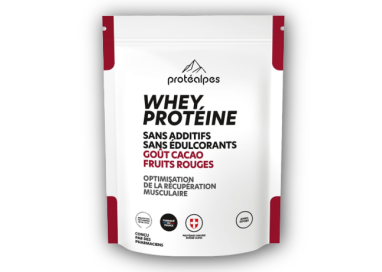 WHEY PROTEINE CACAO/F.ROUGES UNIDOSE 40g