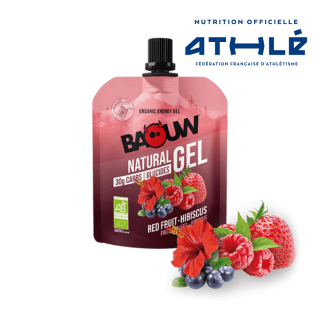 NATURAL GEL 30gCARBS R/FRUIT HIBISCUS85g