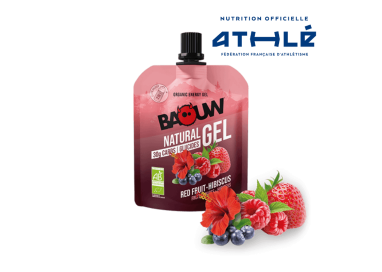 NATURAL GEL 30gCARBS R/FRUIT HIBISCUS85g