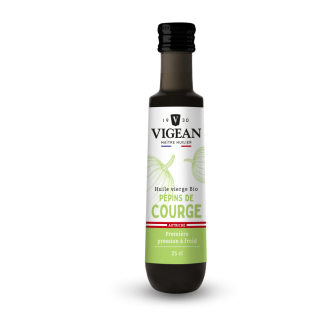 HUILE COURGE PEPINS 1ePRESSION FROID25cl