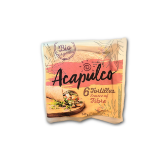 TORTILLA WRAP SON de BLE x6 unités 240g