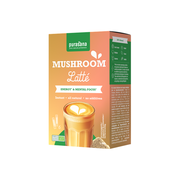 MUSHROOM LATTE 6 sticks x 10g MUSHROOM LATTE 6 sticks x 10g