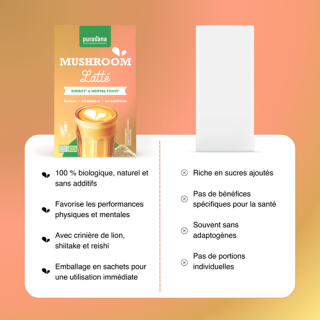 MUSHROOM LATTE   6 sticks x 10g