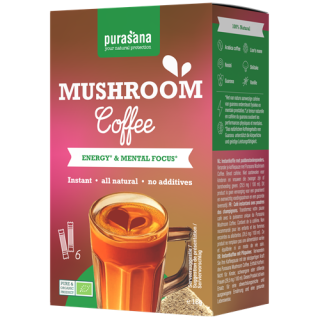 MUSHROOM COFFEE  6 sticks x 3g