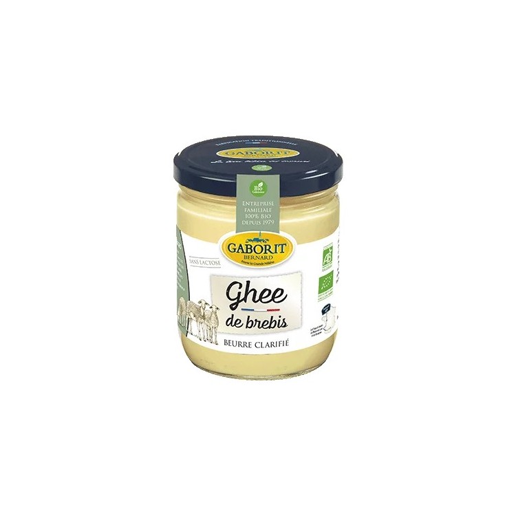 GHEE BREBIS beurre clarifié 350g GHEE BREBIS beurre clarifié 350g