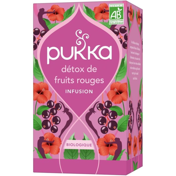 DETOX DE FRUITS ROUGES x20sachets DETOX DE FRUITS ROUGES x20sachets
