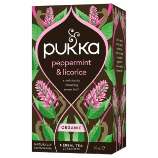 MENTHE POIVREE REGLISSE TISANE x20achets