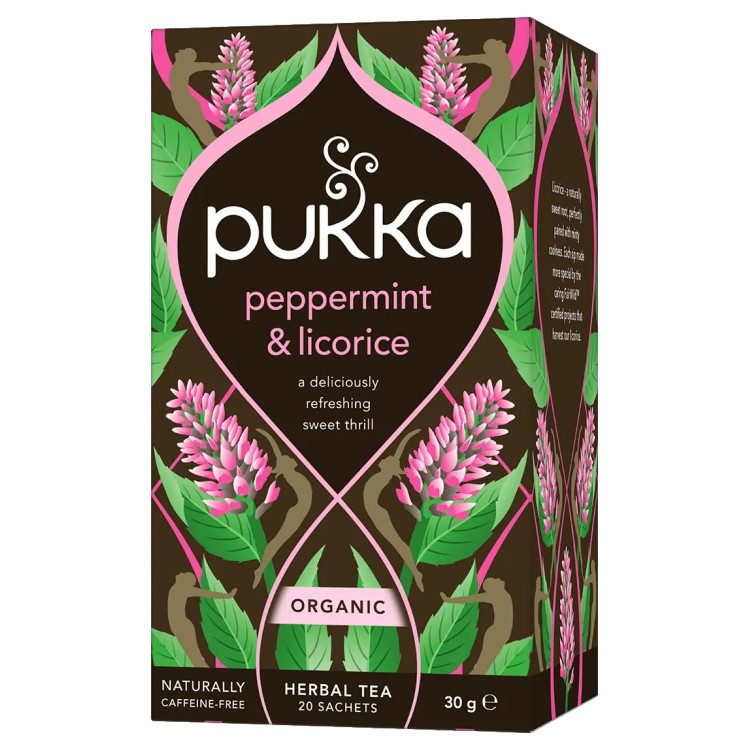 MENTHE POIVREE REGLISSE TISANE x20achets MENTHE POIVREE REGLISSE TISANE x20achets