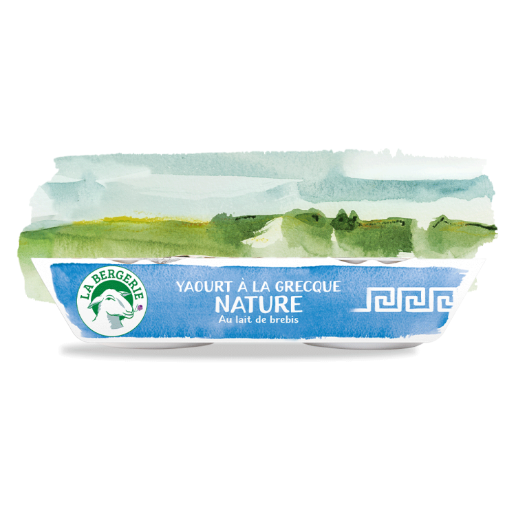 YAOURT GRECQUE BREBIS 2x125g YAOURT GRECQUE BREBIS 2x125g
