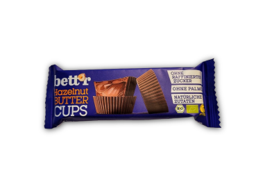 HAZELNUT BUTTER CUPS 3 x 13g