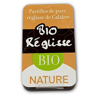 REGLISSE NATURE boîte métal  10g