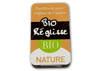 REGLISSE NATURE boîte métal  10g