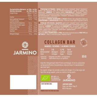 COLLAGEN BAR ALMOND CHOCOLATE  55g