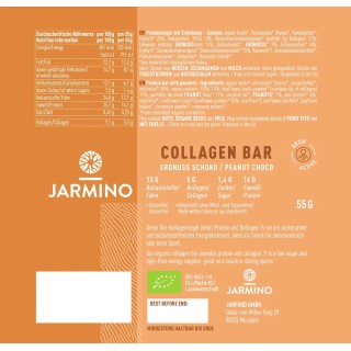 COLLAGEN BAR PEANUT CHOCOLATE  55g