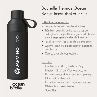 THERMOS SHAKER ACIER INOXYDABLE 500ml