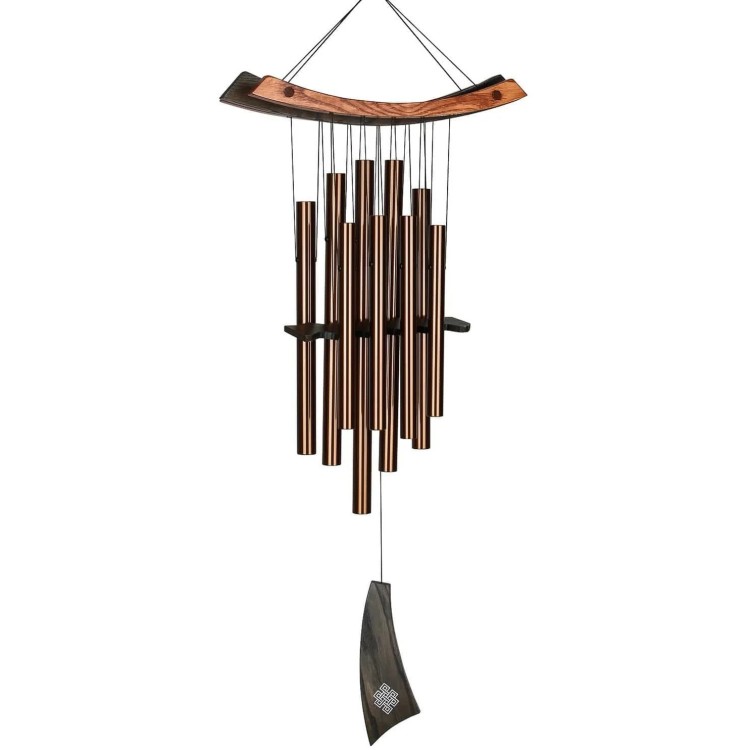 CARILLON VENT GUERISON BRONZE 9tub 85cm