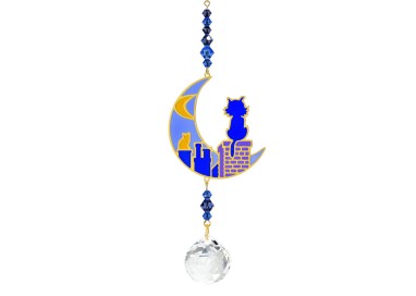 CRISTAL FENG SHUI MOON INTUITION  19x2cm