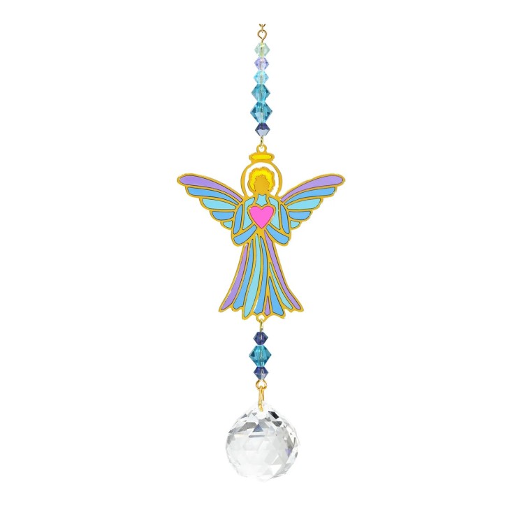 CRISTAL FENG SHUI ANGE GARDIEN 20x3cm CRISTAL FENG SHUI ANGE GARDIEN 20x3cm