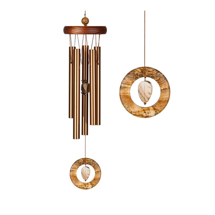 CARILLON VENT JASPE PRAIRIE 5tub 40cm CARILLON VENT JASPE PRAIRIE 5tub 40cm