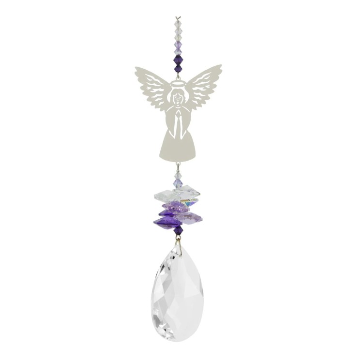 GRDE FANTAISIE CRISTAL ANGE GARDIEN 27cm GRDE FANTAISIE CRISTAL ANGE GARDIEN 27cm