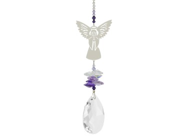 GRDE FANTAISIE CRISTAL ANGE GARDIEN 27cm