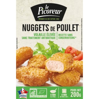 Nuggets volaille 200 gr